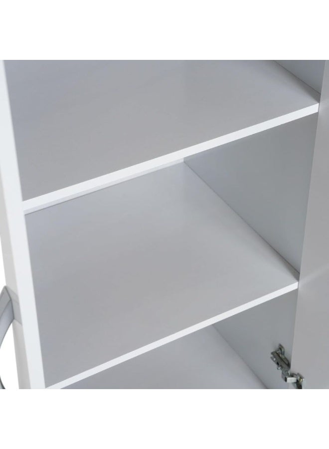 ABX HOME Riley 2 Door Wooden Wardrobe With One Lockable Drawer - Image 5